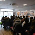 Un dels tallers impartits per l’Associació Antisida Lleida dirigit a joves.