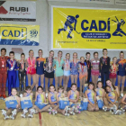 Imatge d’alguns dels medallistes del Campionat de Catalunya disputat a la Seu d’Urgell.