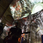 Concert i projecció audiovisual al castell d’Àger en l’edició del 2015 del festival Vallsonora.