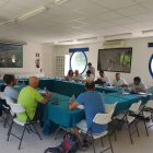 Ayer se celebró en el Parc del Segre una reunión de la comisión de seguimiento del centro de piragüismo.