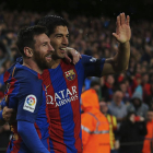 Messi i Luis Suárez, en un partit d’aquesta temporada.