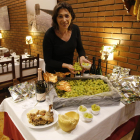 Al restaurant El Celler del Roser de Lleida ja han començat els preparatius per a la celebració de la nit de Cap d’Any.