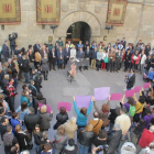 Imatge d'arxiu d'una protesta contra la violència masclista