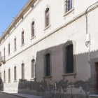 La façana de la Universitat de Cervera que es restaurarà.