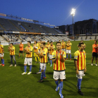 La Federación prohibe al Lleida jugar con la camiseta de la senyera