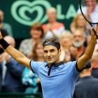 Federer buscará su noveno título en Halle frente al alemán Zverev