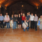 L’acte del 25è aniversari de Monumenta es va celebrar ahir als cellers del Castell del Remei.