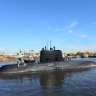 Imagen proporcionada por la Armada de Argentina del submarino ARA San Juan.