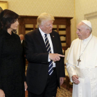  Frío recibimiento del papa Francisco a Donald Trump en el Vaticano