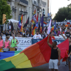 La celebración del Día del Orgullo Gay en Lleida el pasado sábado.