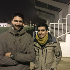 Sergi Talavera i Xavier Mallol, els dos lleidatans de la selecció.