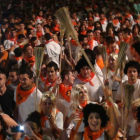 Imagen de archivo de las Fiestas del Pilar en Fraga.