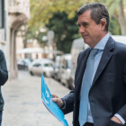 L’expresident del Govern balear Jaume Matas, a l’arribar dilluns passat a l’Audiència de Palma.