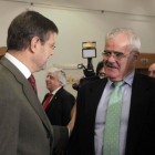 El ministre de Justícia, Rafael Català, al costat del fiscal