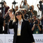 La actriz italiana Monica Bellucci, ayer a su llegada a San Sebastián.