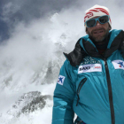 El alpinista Ferran Latorre, en el Everest.