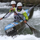 Xavi Miralles y Alan Padilla no pudieron acceder a la final en la prueba de canoa doble de descenso.