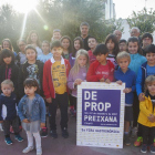 L’activitat organitzada a Preixana va reunir els vint-i-cinc alumnes de l’escola de la localitat.