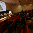 La asamblea general de ActelGrup tuvo lugar ayer en la Llotja de Lleida.