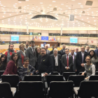 Els alcaldes de l’Alt Urgell mostren a Brussel·les suport al Govern cessat