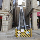 Quejas porque no funcionan las escaleras de Sant Joan