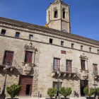 La fachada principal de la Paeria de la capital de la Segarra, de estilo barroco.