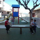 El nou parc infantil de Peramola.