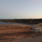 El pantano de L’Albagés almacena en la actualidad 10 hectómetros cúbicos.