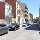 El carrer Urgell de Mollerussa.