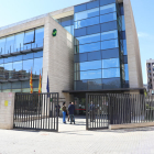 Les oficines de l’Institut Nacional de la Seguretat Social a la ciutat de Lleida.