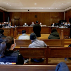 Imagen del juicio en la Audiencia de Pontevedra.