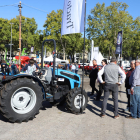 Los visitantes de la Fira de Sant Miquel pudieron las nuevas tecnologías aplicadas a la maquinaria agrícola.