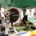 Firma de llibres de Jordi Villacampa i Ramona Solé.