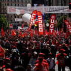 La manifestació unitària de Madrid va congregar 10.000 persones.
