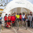 El ciclista Jaume Rovira recapta més de 500 € per al Grup Alba