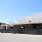 Imagen de las obras de la construcción del colegio Balàfia Pinyana.