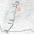 Territori impulsa las obras para completar la ruta cicloturística dels Llacs
