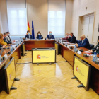 Reunión de la Mesa de Trabajo sobre el servicio de trenes Lleida-Barcelona en el Ministerio de Transportes