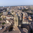 Vista aérea de Cervera, capital de La Segarra.