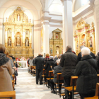 La misa se llevó a cabo por la fiestas de Sant Blai y de la Candelaria.