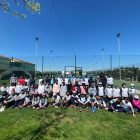 Alumnes de l’Escola Pompeu Fabra han sigut els primers a participar en aquest projecte del Club Tennis Mollerussa.