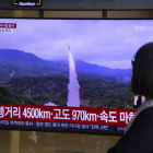 Corea del Norte lanza un misil sobre Japón, el de mayor rango hasta la fecha