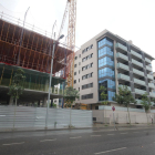 Imatge d'arxiu d'una construcció de pisos al Carrer Camí de Picos.
