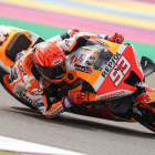 Marc Márquez es va mostrar molt competitiu en la tornada als circuits després de l’última lesió.