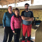 Josep Triquell, Nunci Rodríguez y Lluís Bach.