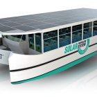 Catamarà solar de 50 places que adquirirà el consorci.