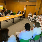 Argimon se reunió con personal sanitario del Pallars.