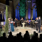 Recital operístico la noche del sábado en el claustro del monasterio de Santa Maria de Vallbona.