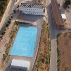 Las instalaciones de la nueva pista polideportiva de Arbeca, que se inaugurará el sábado.