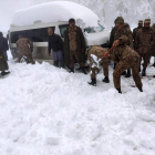 Una copiosa nevada deja al menos 22 fallecidos en el norte de Pakistán